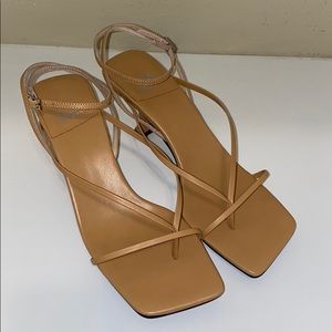 Jeffrey Campbell Fluxx Sandal Nude